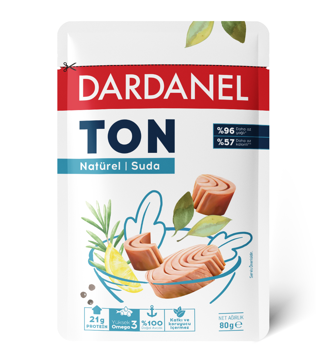 Natürel l Suda Ton Poşet